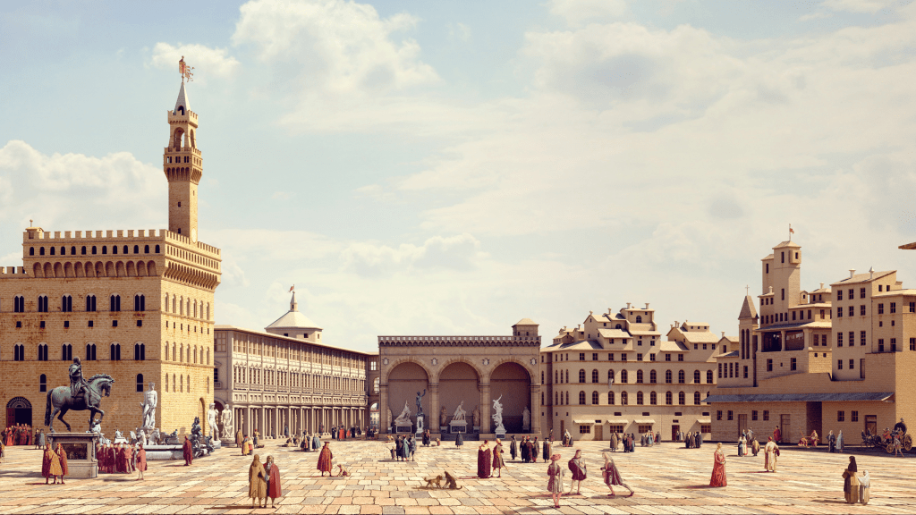 MGM Art Space Botticelli’s Venus exhibition digital art