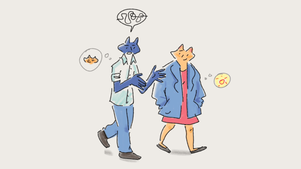 Lost in Expression, a very short comic